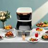 Smart Large-Capacity Non-Stick Oil-Free Electric Air Fryer – Less Smoke, No Flip Needed