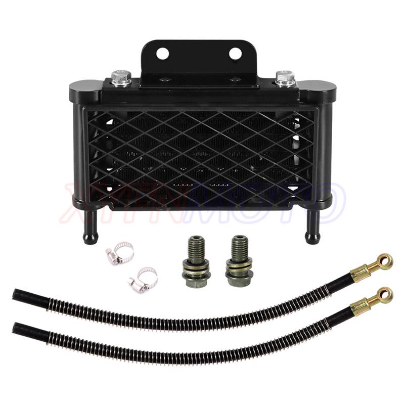 Motorrad Motoröl Kühlung Kühler Heizkörper Für KAYO APOLLO 50 70 90 110 125cc Horizontalmotor Dirt Pit Monkey Bike ATV