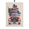 Christmas Gift Red Car Cookies Wall Art Poster Abstract Character Prints Living Room Decoration Mural Canvas Decorative Painting