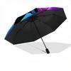 1pc Dance Art Automatic Folding Umbrella - 8-Rib Compact Travel Umbrella Durable & Portable for Outdoor Use, Perfect Gift for Birthdays006