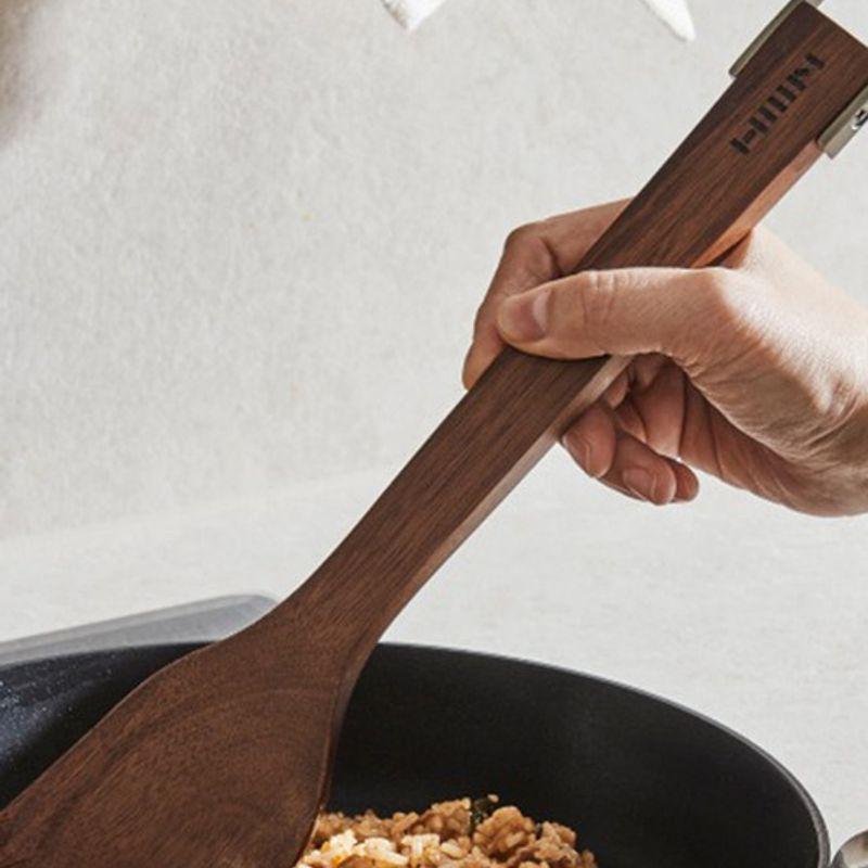 HANSSEM Toffee Wood Cookware Set of 6