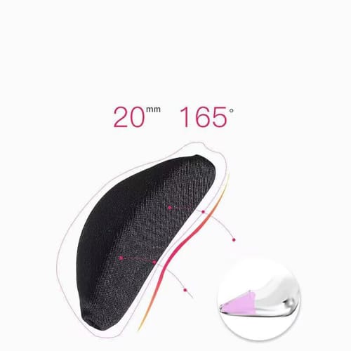 LeTradeJP Toe Cushion, Sponge Memory Foam, Fills Toe Gap, Adjustable Size, Set of 2 Pumps, Eliminates Slippage, Protects Toes, Prevents Slip-Off, Prev