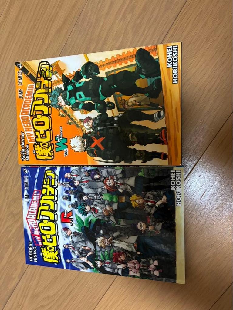 [USED] My Hero Academia volumes 1-42 (complete set) + 2 bonus items from the movie WR