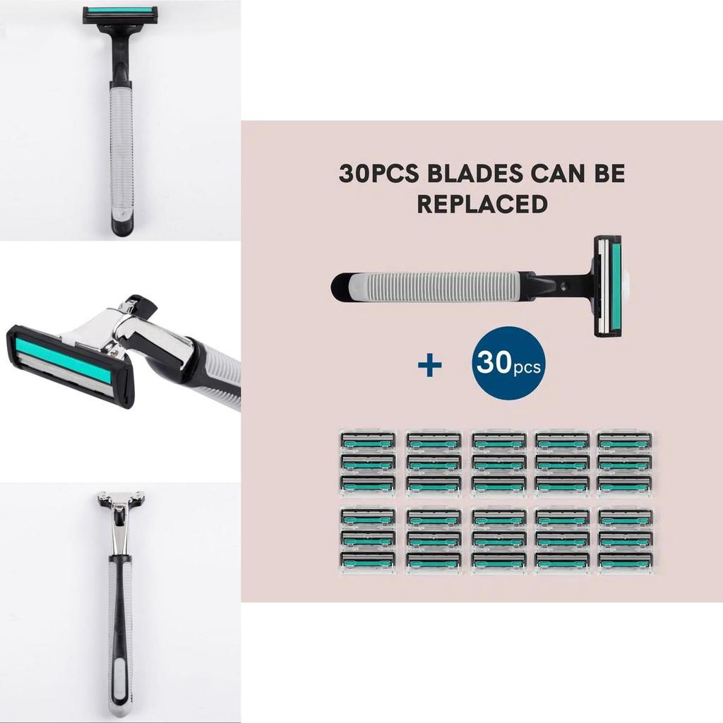 Portable Double-layer Shaver Manual Razor For Men