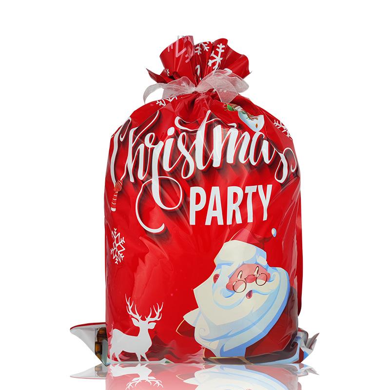 2025 Christmas Eve Drawstring Candy Gift Bag Set