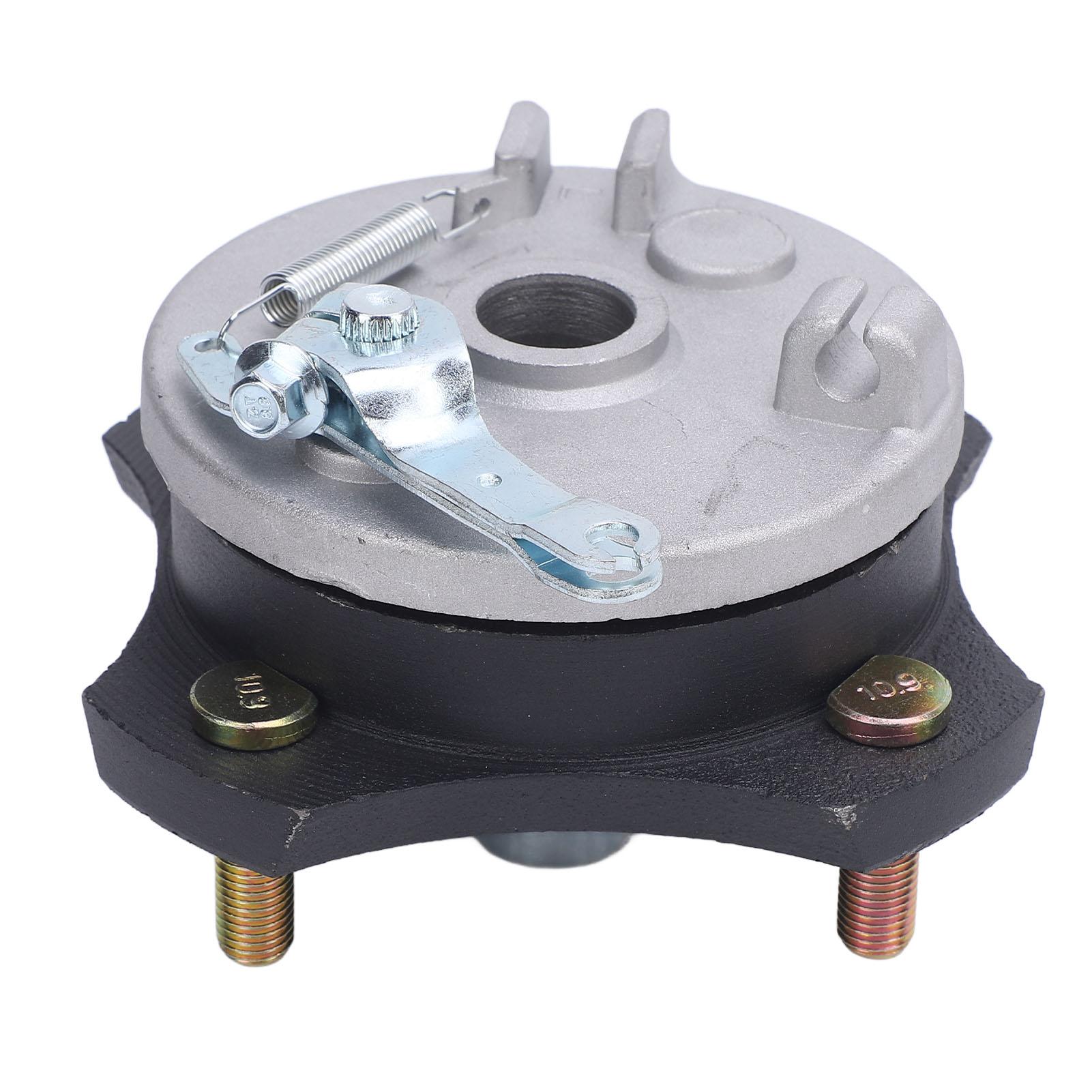 Goolrc Unisex Left Brake Drum Wheel Hub 17Mm 4XM10 Stud High Strength For 110Cc 125Cc 150Cc Atv Go Kart Utv