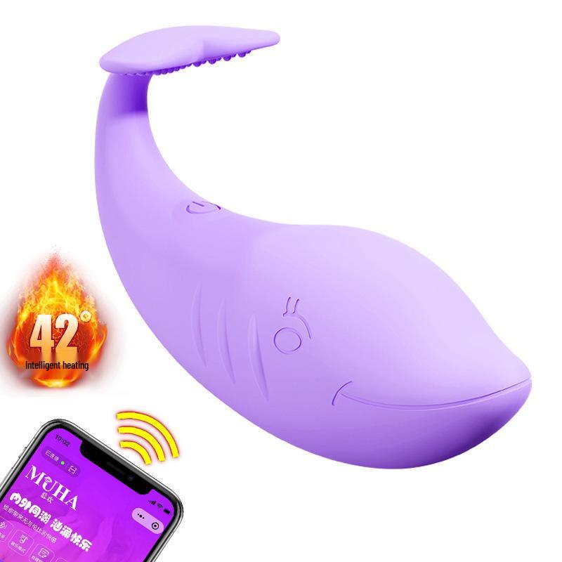 Remote Control Vibrating Egg & Dildo - Adult Wearable Female Stimulator