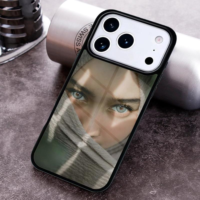 Muslim Islamic Arabic Hijab Girl Phone Case for iPhone 17 16 15 Pro Max Air 14 13 12 11 Plus Shockproof Capa Cover