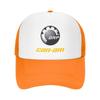 Custom BRP Can Am Logo Print Mesh Baseball Cap Summer Breathable Mesh Sun Hats Caps Unisex Outdoor Adjustable Casual Headwear
