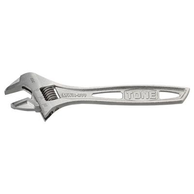 TONE Adjustable Wrench Total Length 200mm (with Scale) MWR-200