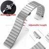 Solid Stainless Steel Watch Strap 18mm 20mm 22mm Universal Watchbands Quick Release Silver Brushed Metal Watch Bracelet for Men