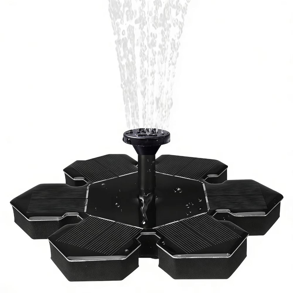 Energy Saving Solar Powered Pump Floating Solar Water Fountain Aquarium Bird Bath Fountain Pond
