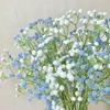 108-Head Soft Rubber Gypsophila Artificial Flowers for Living Room Decoration