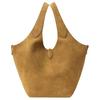 Polo Ralph Lauren Polo Play Iconic Pony Logo Leather And Suede Tote Bag Medium Women handbags Caramel 428972996004