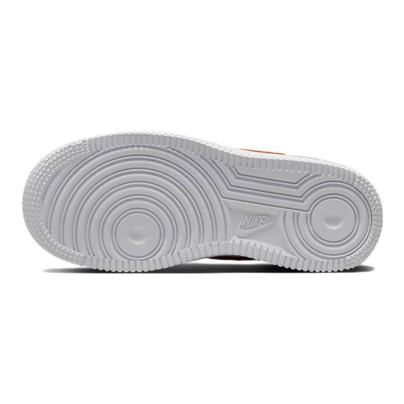 Nike Air Force 1 LV8 Abrasion Resistant Breathable Low Top Kids' Skateboarding Shoes Ecru Children Aged 3 7 Years Old Sneakers FJ4888-181
