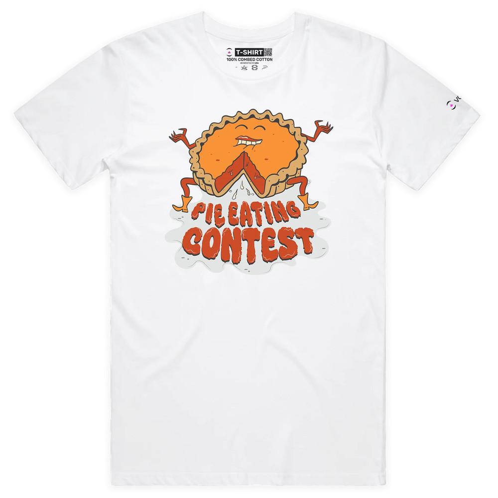 VOICEART Sexy Pieating Funny T-Shirt for Couples with Premium Graphic and Design S