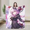 Super Warm BlanketKids Adult Camping Honkai Star Rail Throw Blanket  Flannel Bedspread For Outdoor Novelty Sofa Bed Cover