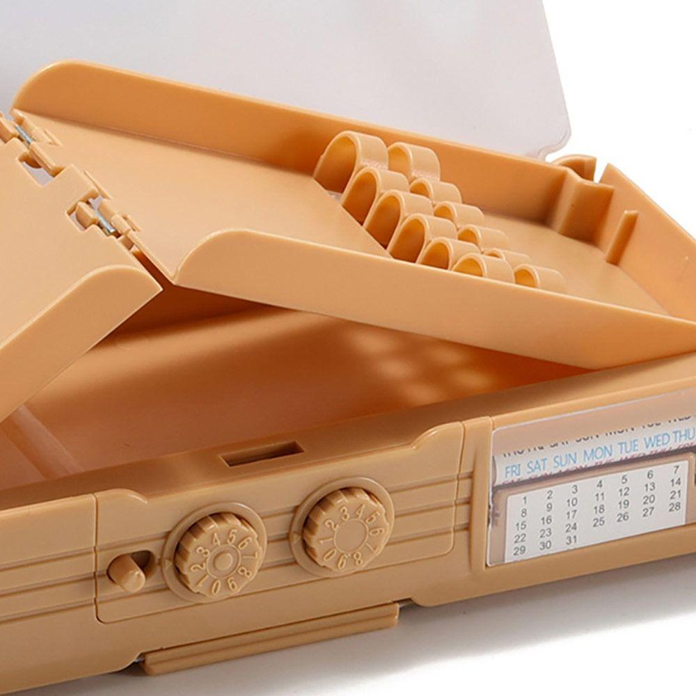 Doppellagiges Capybara Federmäppchen Große Kapazität Schreibwaren Organizer Schreibwarenbox Studenten