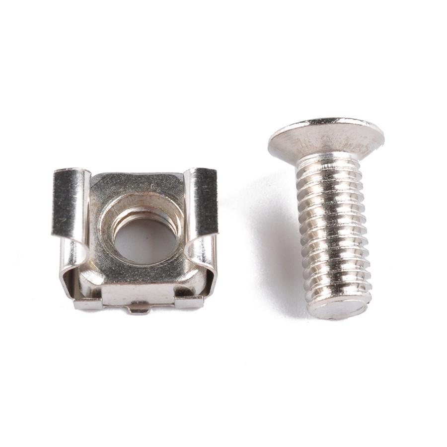 50x M6 Screws Cage Nuts