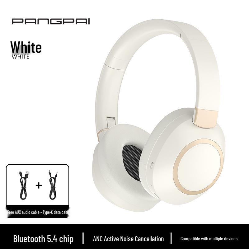 

Premium Active Noise Cancelling Wireless Bluetooth Over-Ear Headphones with Long Battery Life for Mobile Phones