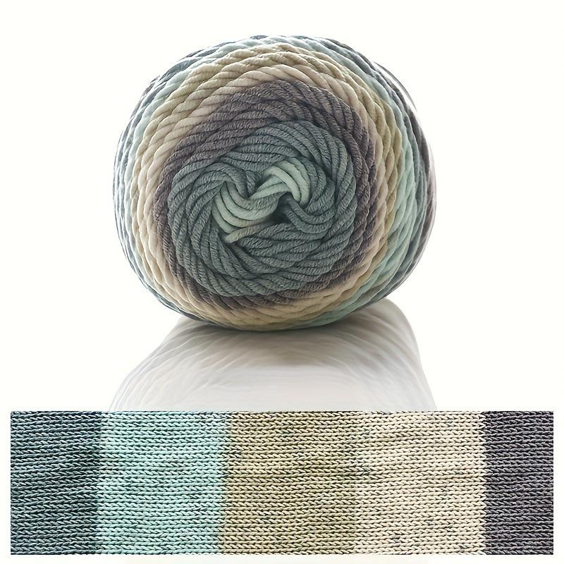 2025 New 4-Color Rainbow Yarn, 5-Strand Milk Fiber for DIY Projects