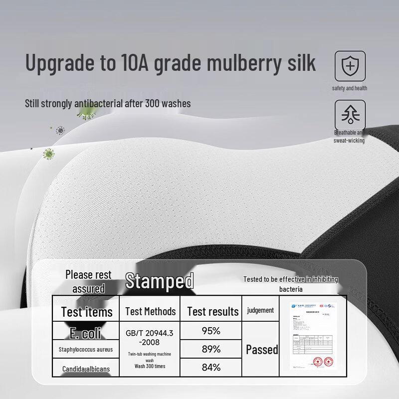 ROMON Men's Silk Antibacterial Pure Cotton Briefs 4-Pack