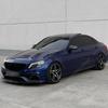For Mercedes Benz C-Class C205 W205 A205 2015 2016 2017 2018 Automotive Front Bumper Spoiler Lip Divert Body Modification Kit