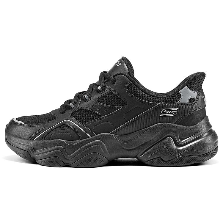 Skechers Slip-Ins Удобные Универсальные Амортизирующие Прочные Папины Кроссовки Мужские кроссовки Черный 118331-BBK 39