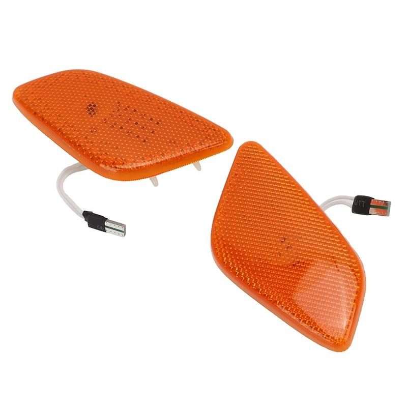 Car Side Marker Light Signal Light For Jeep Wrangler TJ 1997-2006 55155629AC 55155628AC Yellow Easy tall Easy To Use