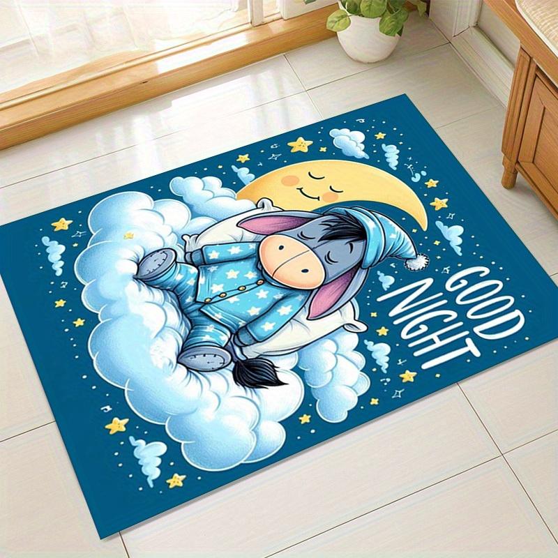 

1pc. Cute Eeyore Donkey Pajama Cloud Rug for Home Decor, Office Carpet, Chair Cover, Outdoor Mat, Gift Idea - Perfect for Room or Decorationz049096 60cm by 90cm
