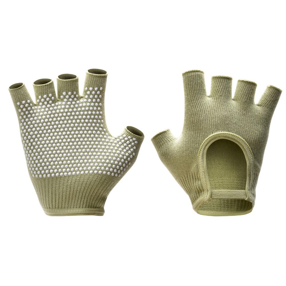 Warm Pilates Gloves Multicolor Gym Fitness Gloves Bicycle Mittens Half Finger Yoga Gloves  Outdoor