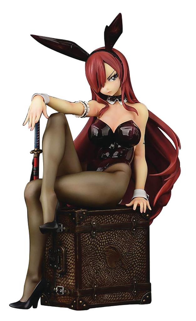 Erza Scarlet Bunny Girl Style Scale PVC Figure 1/6 Pre-painted