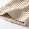 Treasure Series Cashmere Beanie: Unisex Thick Knit Wool Hat with Baby Yarn