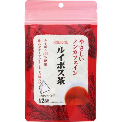 Liv Laboratories Łagodna bezkofeinowa herbata Rooibos 12 torebek Herbata zdrowotna całoroczna Całoroczna