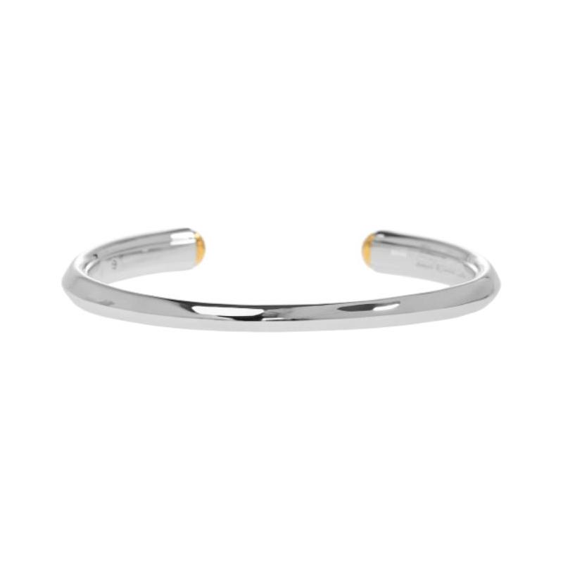 Kate Spade Open cuff design brass bracelet women s silver KM962 0 серебряный