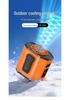 Portable High-Speed Waist-Hanging Fan with Digital Display for Outdoor and Camping