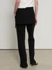 GENERALIDEA Skirt Layered Bootcut Slacks [Black] / Gf1Lpt502