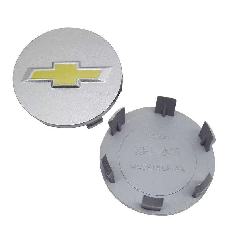 4pcs for Chevrolet Car Wheel Center Covers Hub Decorative Caps Cruze Malibu Trax Captiva Lacetti Aveo Cobalt Camaro Sail Spark