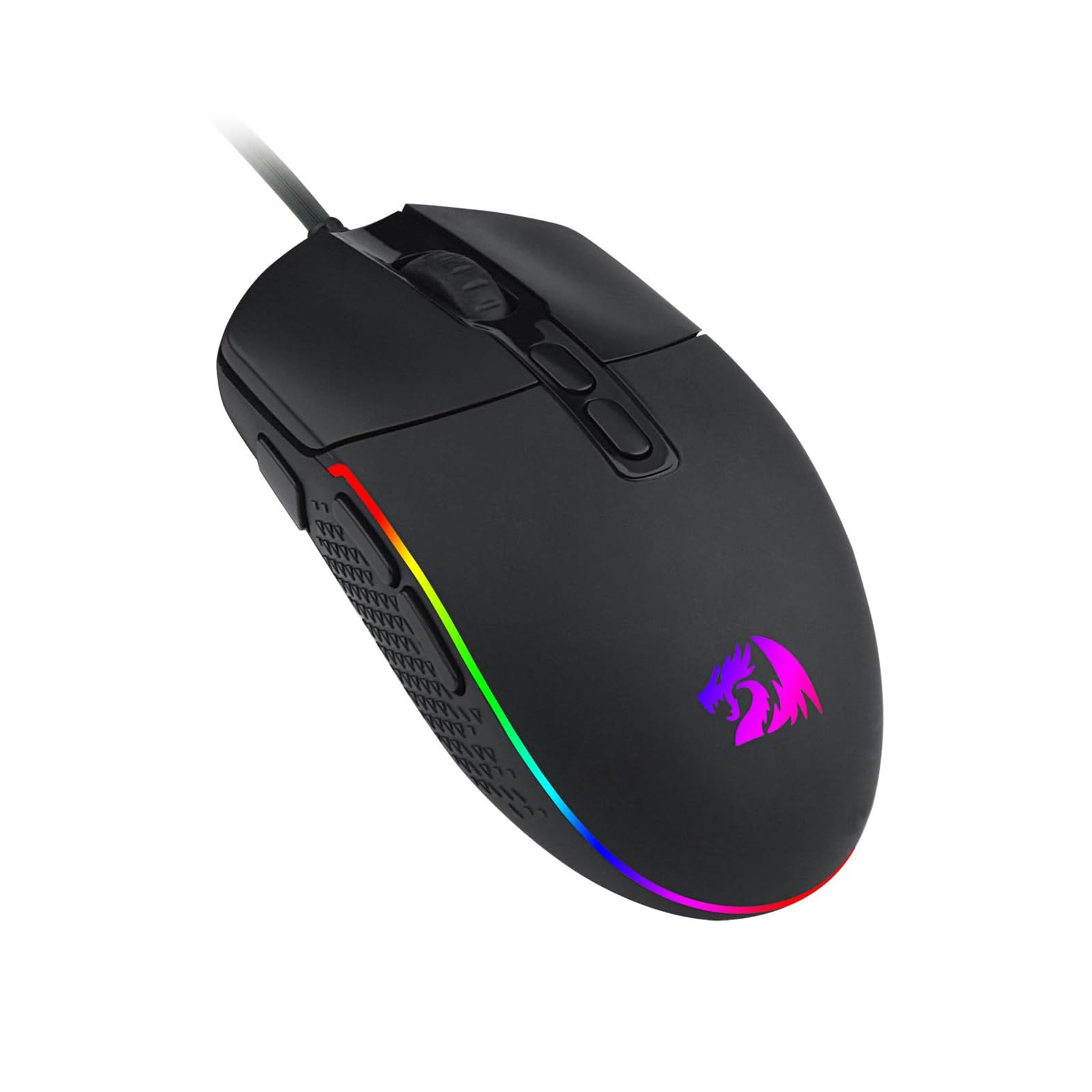 

Redragon M719 Antonium Wired RGB Gaming Mouse, 10,000 DPI Adjustable, 8 Programmable Buttons, RGB Backlight, Lightweight 134g, Macro Settings, USB