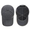 Autumn Winter Wool Warm Baseball Cap Men's Adjustable Cold-Proof Cap
