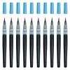 Pentel Fude Brush Pen Extra Fine Black Ink 10-Pack High Quality Nylon Tip Inkjet Paper Compatible XFL2F(10)