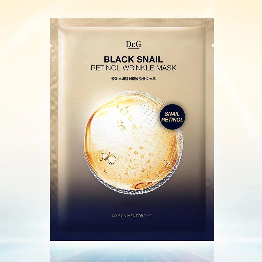 Dr.G Black Snail Retinol Wrinkle Mask 1ea