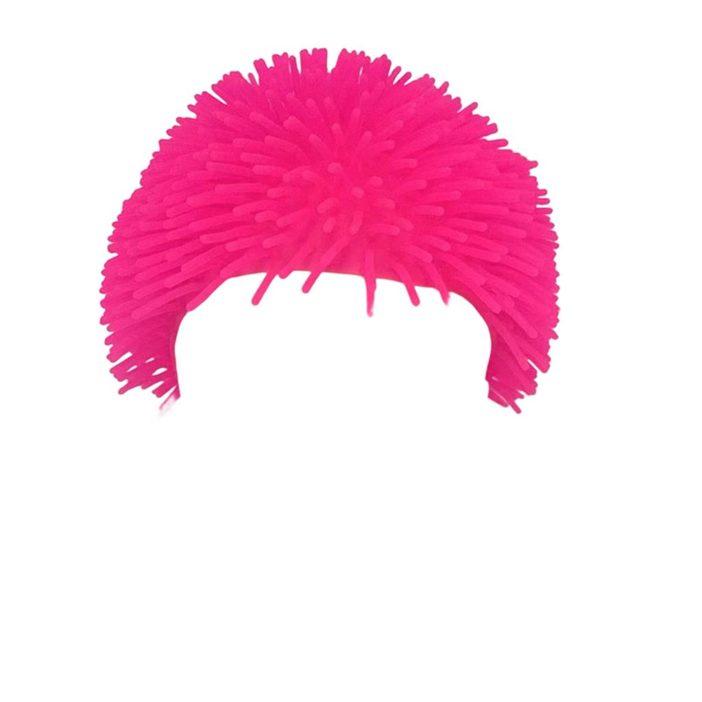 TPR Soft Rubber Long Hair Headband, Internet Famous Color Headband, Parent-child Interactive Game Toy