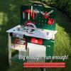 Brangdy Kids Wooden Pretend Play Workbench