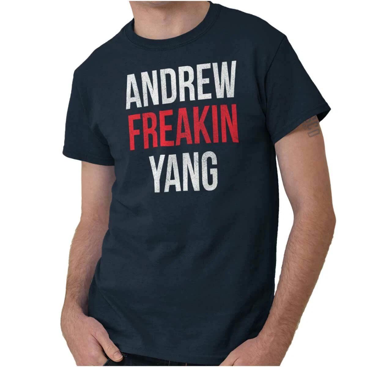 President Andrew Freakin Yang 2020 President Womens or Mens Crewneck T Shirt Tee XXXL