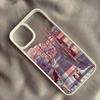 Japan Anime Landscape Street View Scenery Phone Case For iPhone 14 15 Pro Max 13 12 11 XR XS SE20 7 8Plus Clear Hard Cover Shell