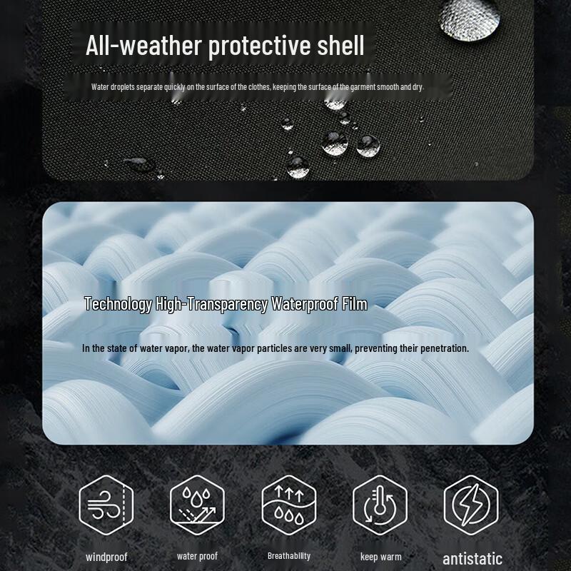 Jeep Men's 3-in-1 Waterproof Outdoor Jacket with Fleece Liner