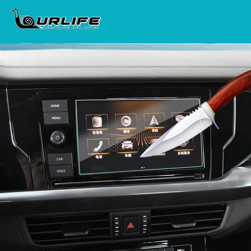For VW Volkswagen Passat B8 Automotive Interior GPS Navigation Tempered Glass Protective Film Accessories 6.5 8 9.2