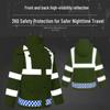 Zhanshi Reflective Rain Suit with Detachable Cotton Lining