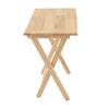 TV Dinner Folding Trays with Storage Rack Tray Table Set Wooden Snack Tables